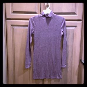 Turtle Neck Sweater Dress